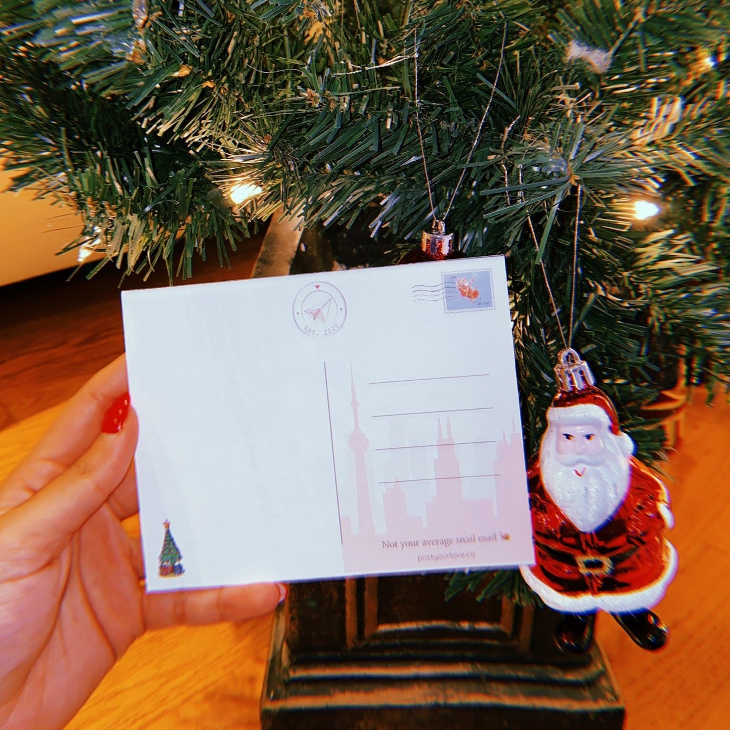 North Pole Postcard