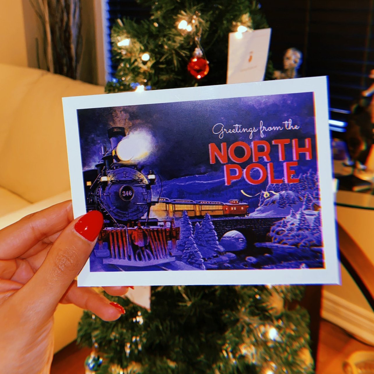 North Pole Postcard